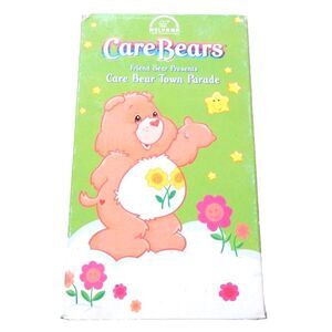CareBears Friend Bear presents CareBear Town Parade vintage VHS tape movie
